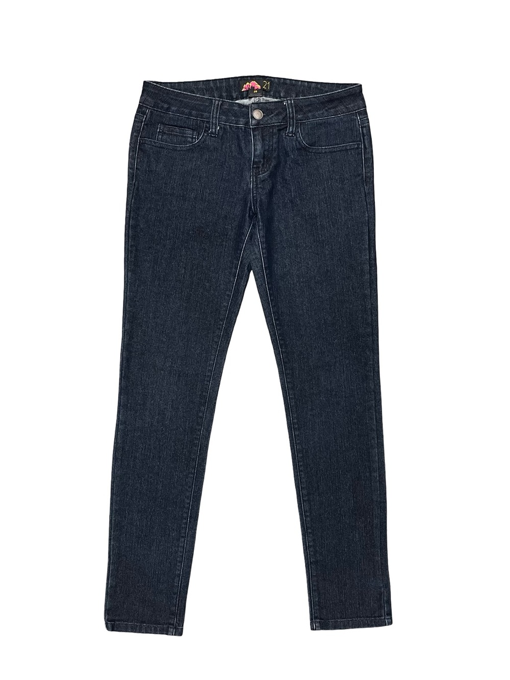 Vintage Forever 21 Low Rise Dark Wash Skinny Jeans Women’s Denim Size 26